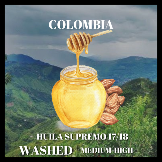 Colombia Huila Supremo 17/18 Washed